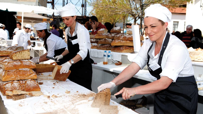  «Μοναστηριακό» και «Βυζαντινό», δυο εξαιρετικά ψωμιά του Βενέτη που θα χρησιμοποιηθούν ευρέως στο φεστιβάλ